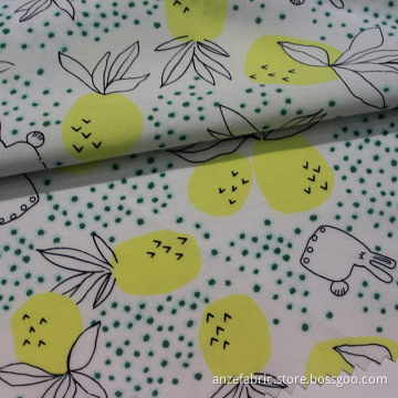 Digital gedruckt 130 g / m² 30% Tencel 70% Rayon-Stoff
